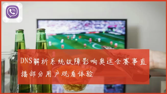 DNS解析系统故障影响奥运会赛事直播部分用户观看体验